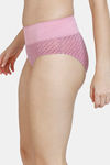 Zivame High Rise Full Coverage Tummy Tucker Hipster Panty (Pack of 2) - Multicolor — thumbnail 8